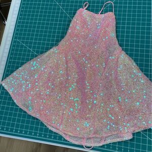 Sparkling Pink Kids Cape